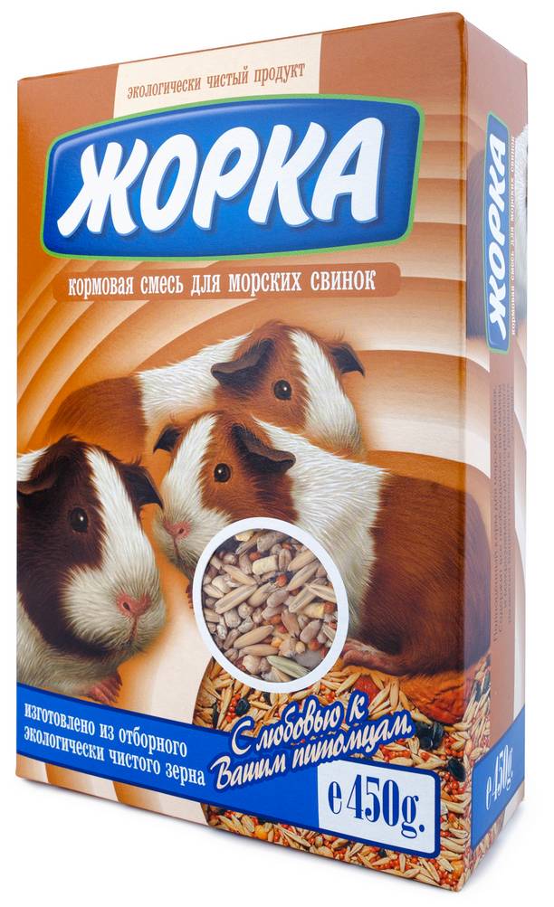 Деңиз чочколору үчүн «Жорка» жем аралашмасы 450 г