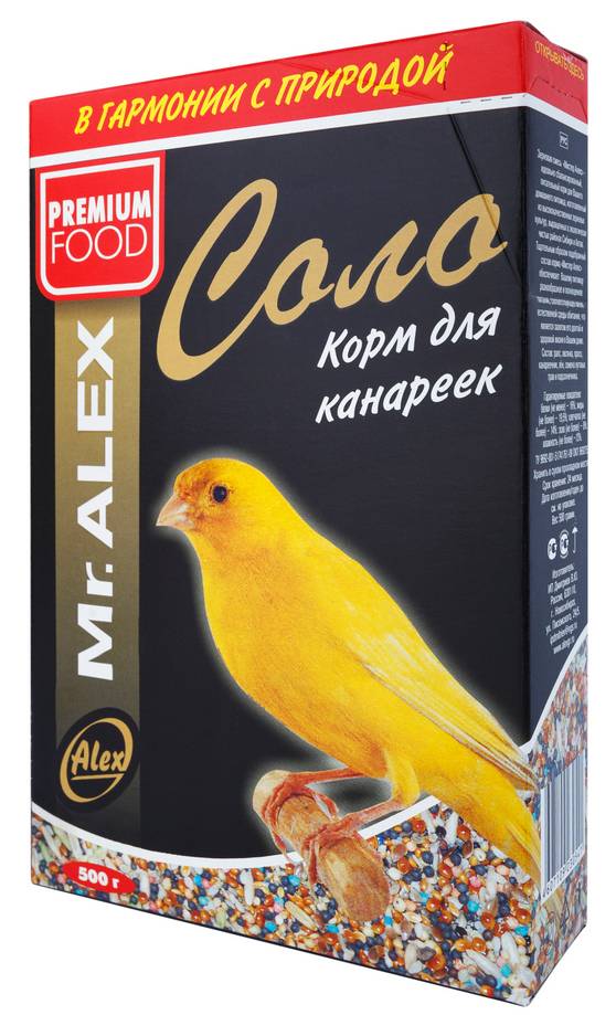 Mr. Alex Соло Корм Для канареек