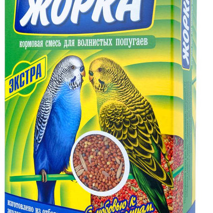 Кормовая смесь "Жорка" для волнистых попугаев (Экстра) 500гр