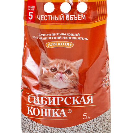 Супервпитывающий наполнитель «Для котят» 5л