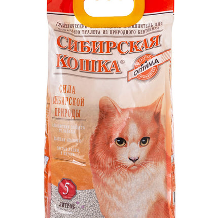 Комкующийся наполнитель «Оптима» 5л