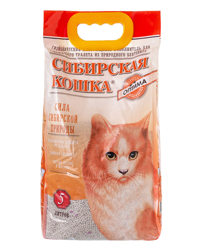 Комкующийся наполнитель «Оптима» 5л