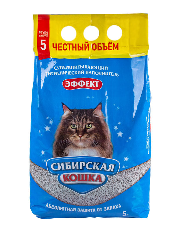 Супервпитывающий наполнитель «Эффект» 5л