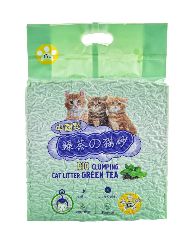 HAKASE AREKKUSU “TOFU” Green Tea Soy Litter 6 L