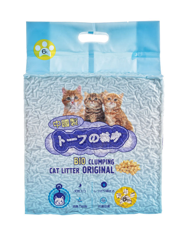 HAKASE AREKKUSU “TOFU” Original Soy Litter, 6 L