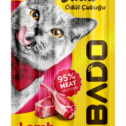 BADO Лакомство Палочки Для Кошек 5гр (Ягненок)