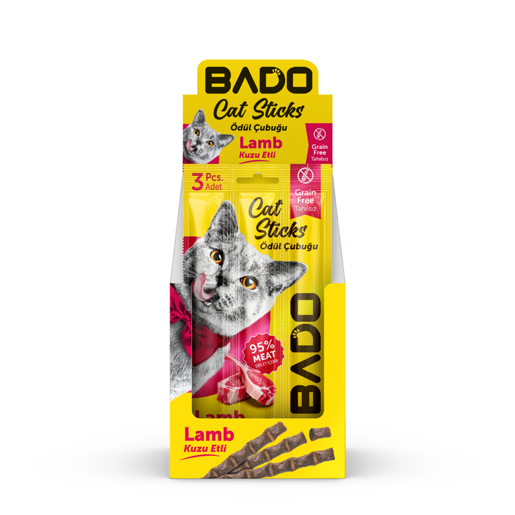 BADO Cat Treat Sticks 5g (Lamb)