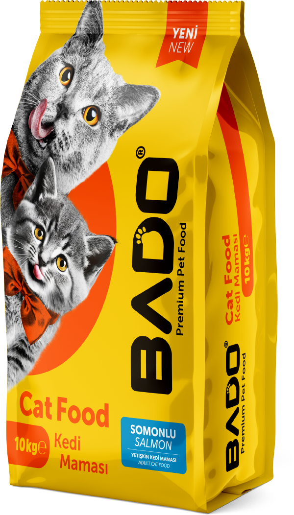 Bado сухой корм для кошек с лососем 10кг