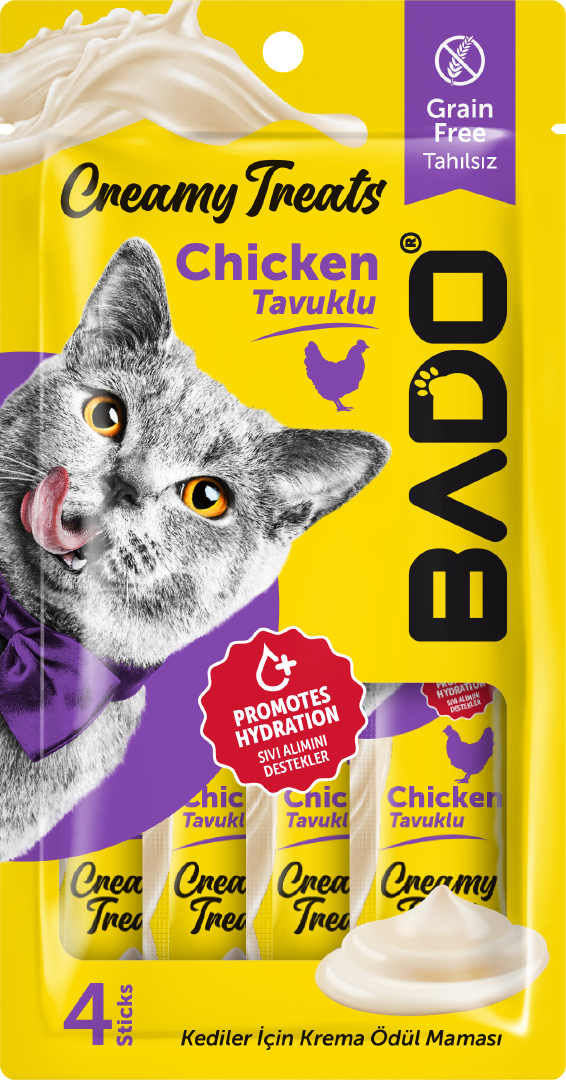 BADO Creamy Cat Treat 15g (Creamy Chicken)