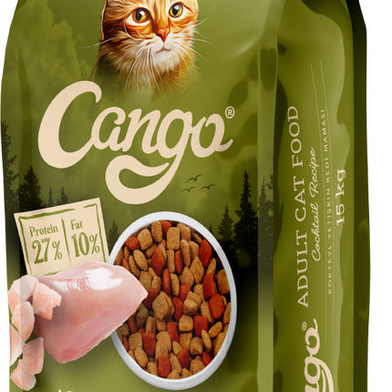 CANGO Сухой корм Для Взрослых Кошек 15КГ (Микс)