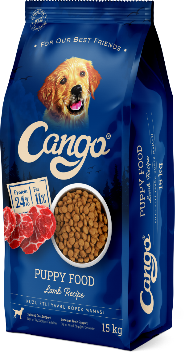 CANGO Dry Puppy Food 15kg (Lamb)