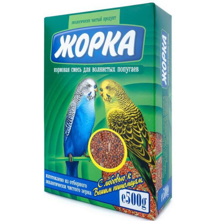 Кормовая смесь "Жорка" для волнистых попугаев 500гр