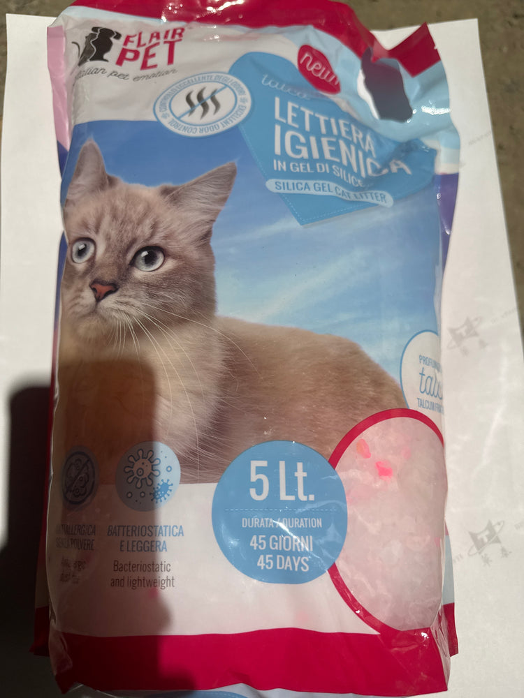 Flair Pet силикагели 5 л, 2,05 кг (кутуда 6 даана)