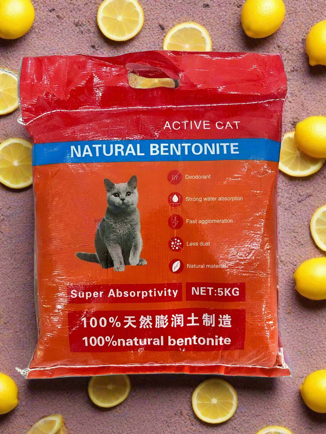 CATSAN Комкующийся наполнитель 5кг (Лимон)