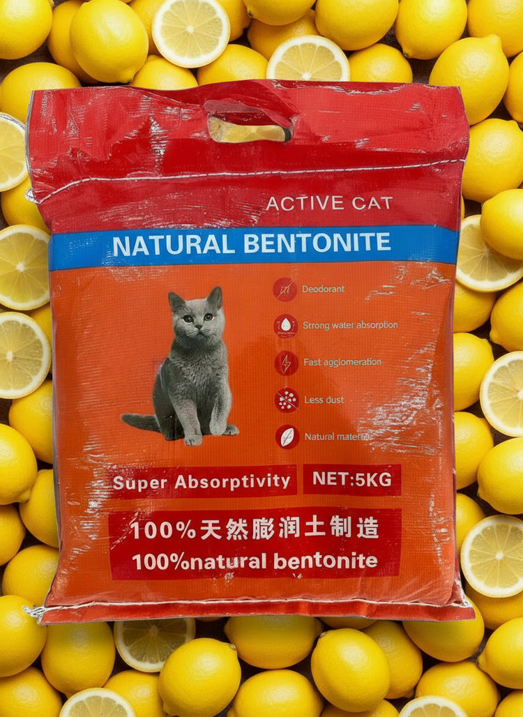 CATSAN Clumping Litter 5kg (Lemon)