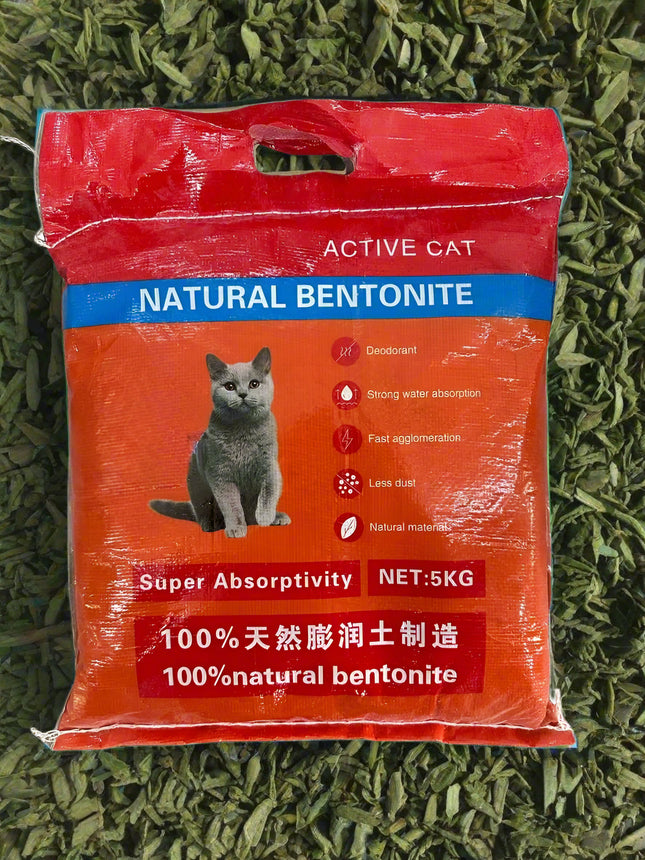 CATSAN Комкующийся наполнитель 5кг (Зеленый Чай)