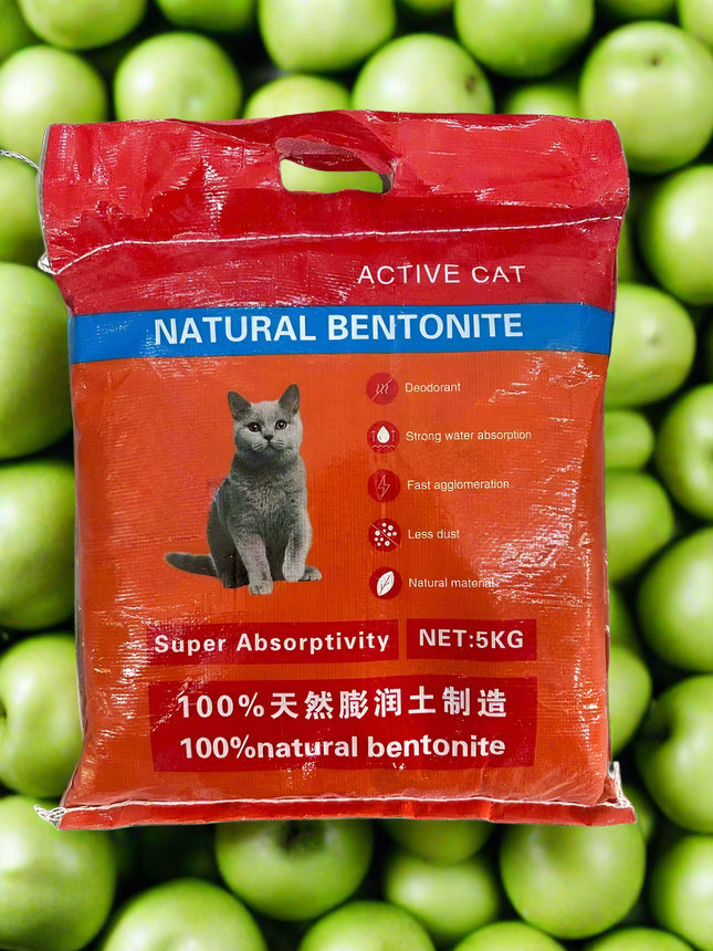 CATSAN Комкующийся наполнитель 5кг (Зеленое Яблоко)