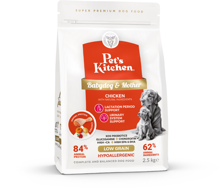 PETS KITCHEN Food for nursing dogs and puppies CHICKEN 2.5kg
