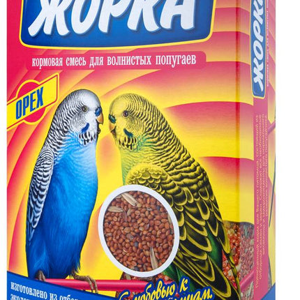 Кормовая смесь "Жорка" для волнистых попугаев (Орех) 500гр