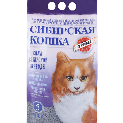 Комкующийся наполнитель «Прима» 5л