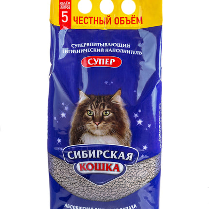 Комкующийся наполнитель «Супер» 5л