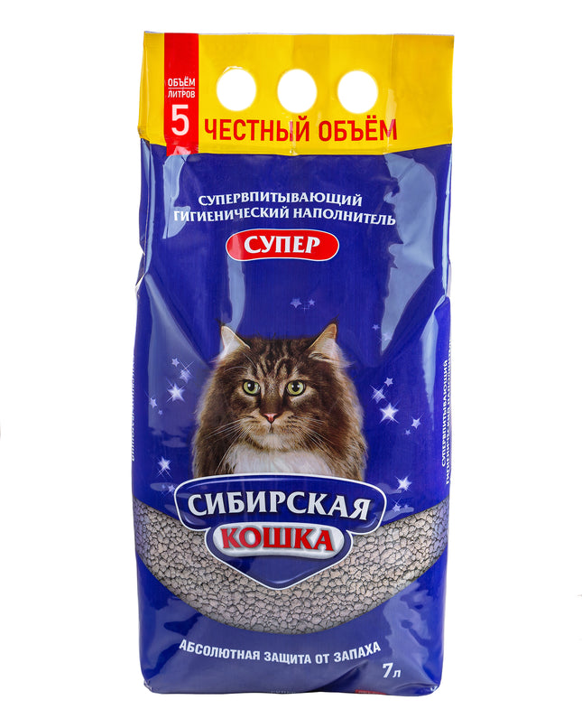 Комкующийся наполнитель «Супер» 5л