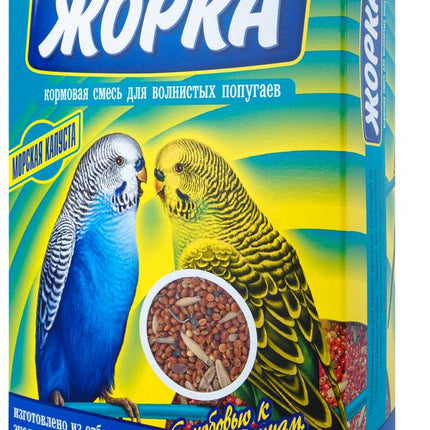 Кормовая смесь "Жорка" для волнистых попугаев (Морская Капуста) 500гр